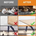 thumbnail image 2 of Cinta adhesiva para alfombras ZONGOOL, reutilizables y lavables, 16 unidades, color blanco, 2 of 6