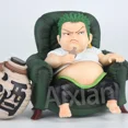 thumbnail image 3 of Aixlan-figura de acción de ONE PIECE, figura de Anime de Fat Roronoa Zoro de PVC, Usopp, modelo coleccionable, juguetes, regalo para niños, 15cm57, 3 of 5