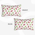 thumbnail image 4 of Kdxio Cotton Pillow Cases Pillowcases,Soft and Breathable Bedroom Pillow Cases-Watermelon And Kiwi, 4 of 8
