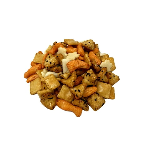 Oriental Rice Snacks - Oriental Rice Crackers, No Artificial Colors, Crunchy & Spicy, Natural!!! (2 LBS) 2 LBS
