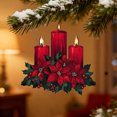 thumbnail image 3 of TIELUTT Acrylic Christmas Ornaments 9 Piece Set with Christmas Tree Santa Star Train & Hanging Clouds Decorations Hanging on Rope Decorations for Wedding Christmas Trees 5 Ft Hot Chandelier, 3 of 3