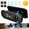 thumbnail image 1 of Solar USB TPMS Car Solar Wireless Tire Pressure LCD Monitoring System 4 Sensors, 1 of 7