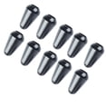 thumbnail image 2 of 10 piezas de interruptor selector de pastillas para guitarra eléctrica, tapa de perilla de 3 y 5 vías, de plástico, accesorios universales, color negro, 2 of 14
