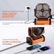 thumbnail image 3 of Ventilador de camping AddAcc de 20000 mAh recargable con luz y control remoto, 3 of 7