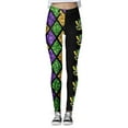 thumbnail image 6 of aDJFDGT Leggings for Women Pack Of 3 Women Print Tights Leggings Control Yoga Sport Leggings for Women High Waisted Leggings, 6 of 6