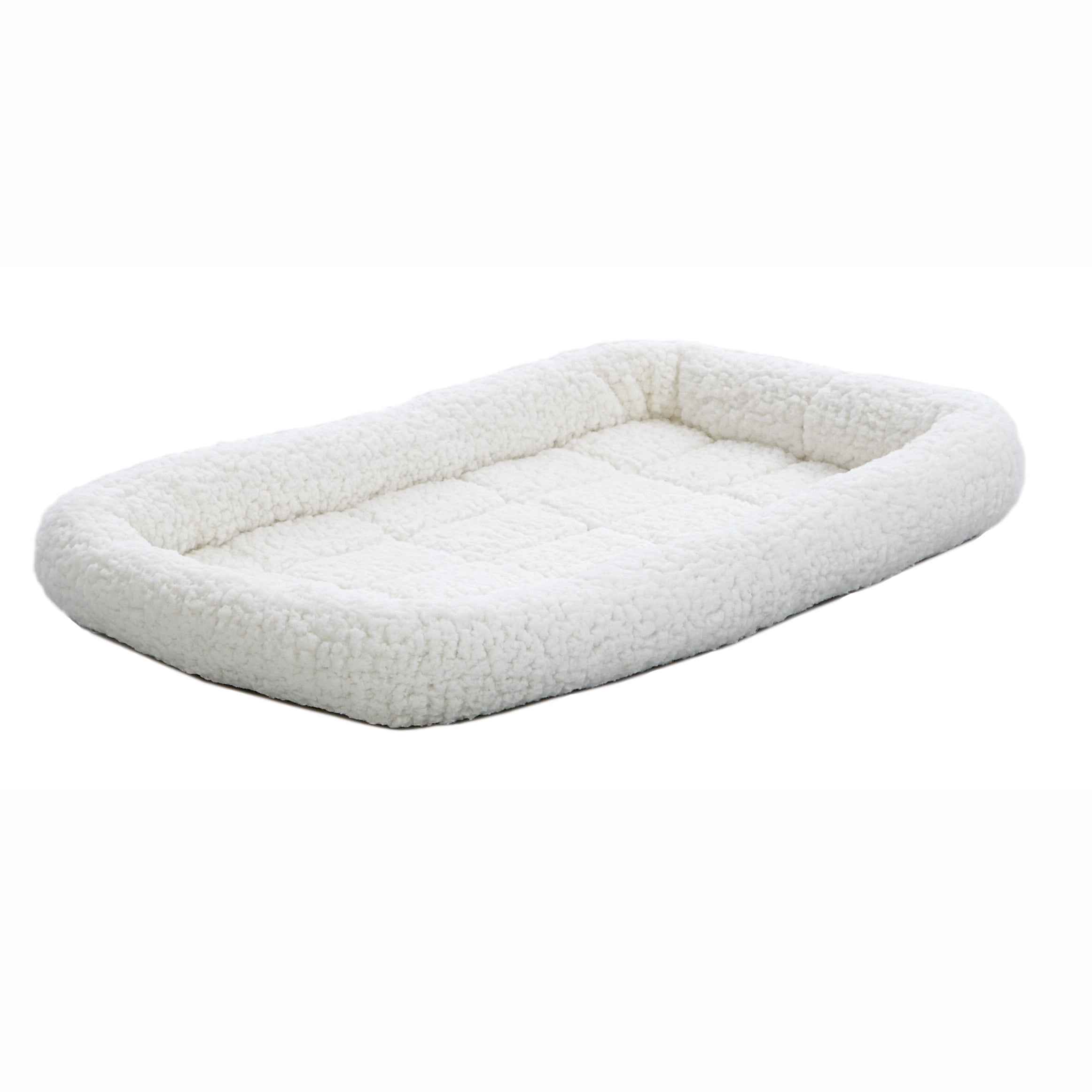 MidWest Quiet Time Deluxe Small Plastic Carrier Bed | Dog Bed Fits 24-Inch Long Hard-Sided Plastic Carrier