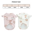 thumbnail image 2 of Dinheiro Paquete de 2 Camisas para Perros Camisetas Ligeras de Verano para Mascotas Ropa para Perros y Gatos Camisetas Ropa para Perros pequeños Ropa Masculina Femenina para Perros Ropa Linda para, 2 of 6