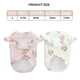 thumbnail image 2 of Dinheiro Paquete de 2 Camisas para Perros Camisetas Ligeras de Verano para Mascotas Ropa para Perros y Gatos Camisetas Ropa para Perros pequeños Ropa Masculina Femenina para Perros Ropa Linda para, 2 of 6