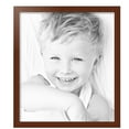 thumbnail image 2 of ArtToFrames 20" x 23" Walnut Picture Frame, 20x23 inch Brown MDF Poster Frame (WOM-4086), 4 Pack, 2 of 8