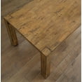 Better Homes & Gardens Bryant Solid Wood Dining Table, Rustic Brown