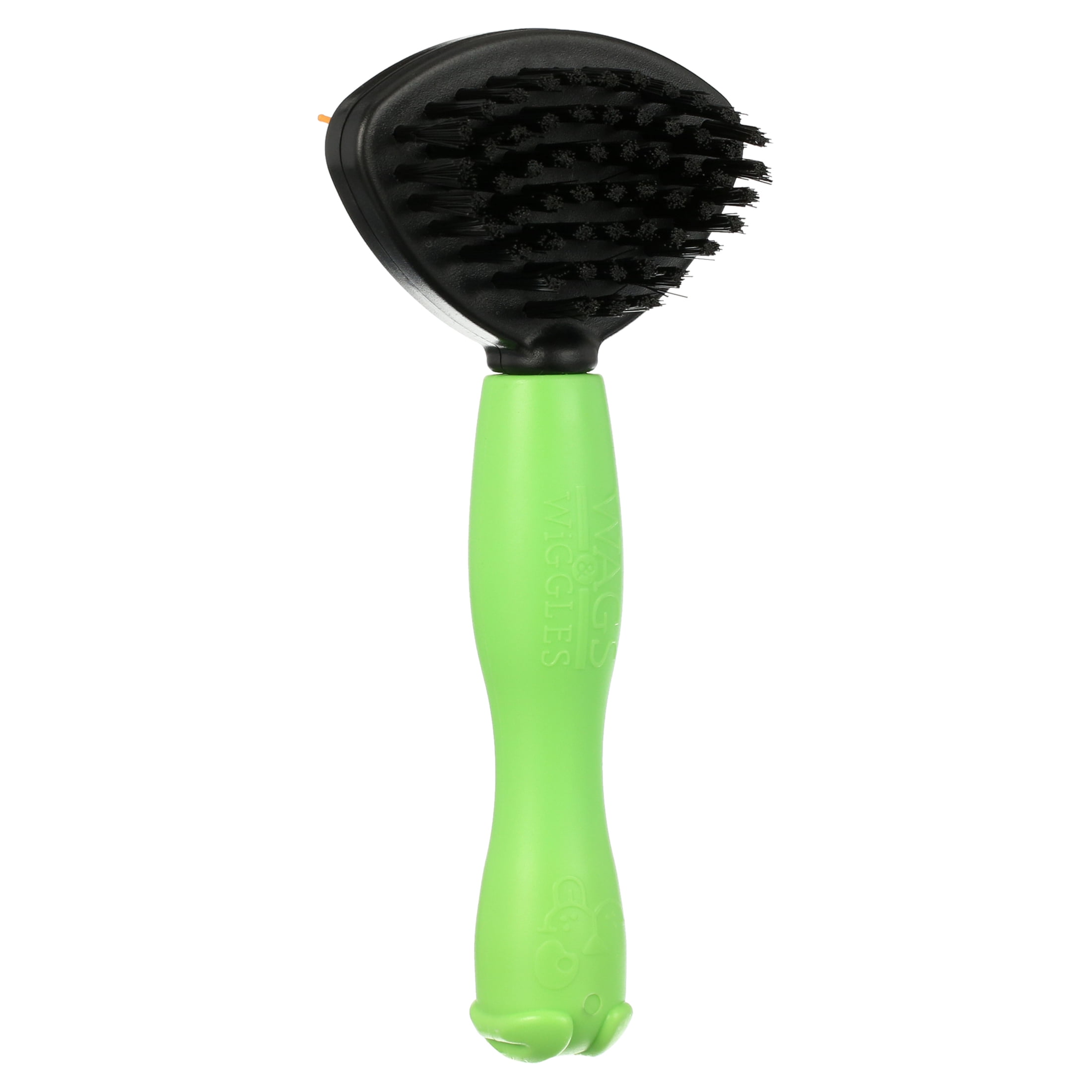 Wags & Wiggles Two-Sided Bristle and Straight Pin Brush for Small Dogs | Dog Brush for Long Haired Dogs | Best Grooming Supplies for All Dogs, 2-in-1 Dog Grooming Brush