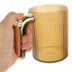 thumbnail image 5 of AURARMLET Taza Para Cepillo Y Enjuague Bucal Color Marrón Claro Con Gran Capacidad Y Estilo Simple, 5 of 6