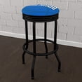 thumbnail image 4 of Trademark Gameroom Orlando Magic Fade Black Ribbed Barstool, 4 of 5