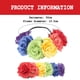 thumbnail image 2 of Diadema con corona de flores de rosas, guirnalda para el pelo de boda nupcial, tocado, accesorio para el cabello para niñas, mujeres y niños, arcoíris, 2 of 6