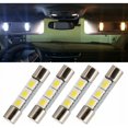 thumbnail image 1 of Paquete de 4 bombillas LED 5050 3SMD blancas de repuesto para 3056 3057 TS-14V1CP 6000K 28 mm, 1 of 5
