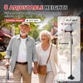thumbnail image 4 of BigAlex Folding Walking Cane with Dual LED Lights, Adjustable Height Lightweight Walking Stick with Stable Rubber Base and Carrying Bag for Men Women and Seniors, 4 of 7