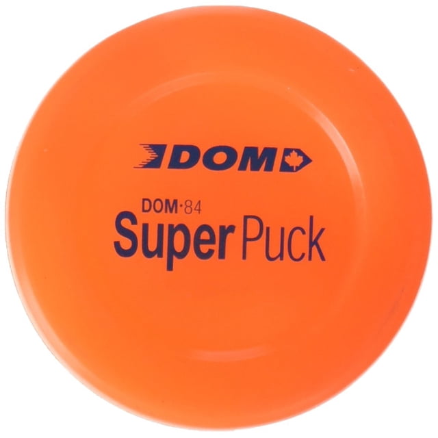 Puck de Hockey de Piso Dom DOM-84 Naranja Suave Hueco