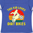 thumbnail image 4 of Inktastic This Kid Loves Dirt Bikes Motocross Boys Toddler T-Shirt, 4 of 5
