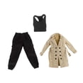 thumbnail image 4 of STARTIST 1/12 Female Action Figures Jacket Set Doll Clothing for 6 inch Action Figure Beige, 4 of 9