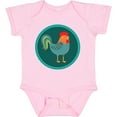 thumbnail image 3 of Inktastic Rooster Chicken Farmer Boys or Girls Baby Bodysuit, 3 of 5