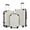 White, variant on Gowill 3 Piece Hardside Luggage Set 27/23/19 inch Hardshell Lightweight Spinner Wheels Carry-on and Checked Suitcase.Navy Blue