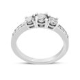 thumbnail image 2 of 1.00 ct 3-stone Diamond Engagement Ring 14K White Gold, 2 of 4
