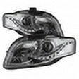 thumbnail image 2 of xTune Audi A4 06-08 Projector Headlights - Halogen Model Only - DRL LED - Chrome PRO-JH-AA406-DRL-C, 2 of 2