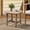 Oak 18", variant on SENYUM Upgrade Outdoor Coffee Table for Patio, Acacia Wood Patio Table with Woven Trim, Rectangular Outdoor Table for Patio, Balcony, and Porch