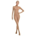 thumbnail image 6 of TOOYOU Womens Full Body Bodysuit With Long Sleeves And Legs Solid Color Dance Elastic Tight Fitting Clothes For Performance And Stage, 6 of 6