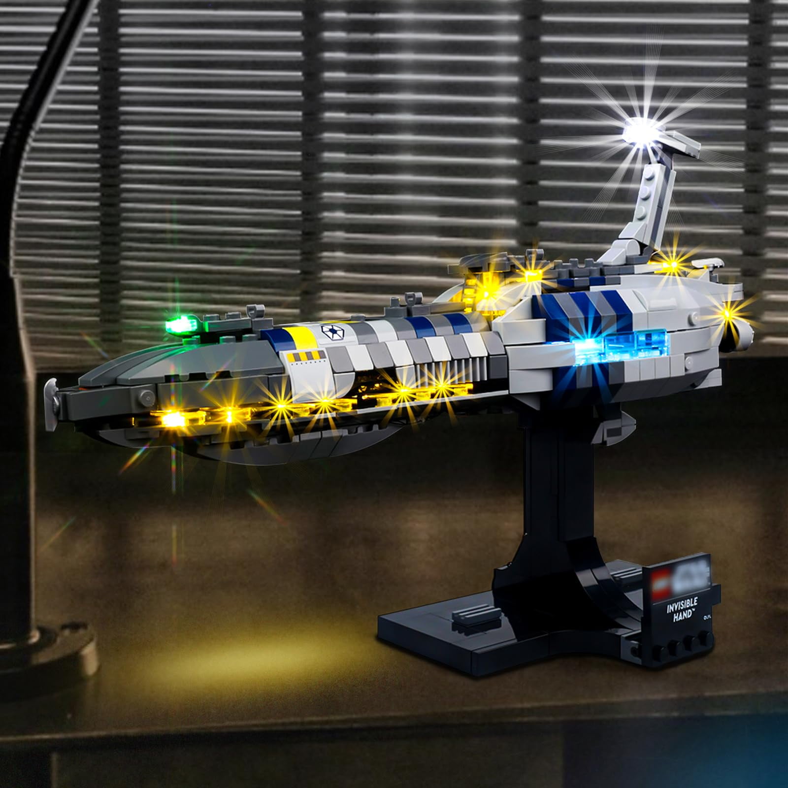 Kyglaring Led Light Kit for Invisible Hand Lego Set Lights Kit for Lego Star Wars Invisible Hand 75377 Display Models to Upgrade Building Model Set No Model Classic Version Walmart