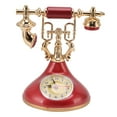 thumbnail image 2 of Decoración De Reloj De Mesita De Noche, Reloj Despertador De Teléfono Vintage Adornos De Reloj Retro Reloj De Teléfono Retro Diseño De Última Generación Jadeshay A, 2 of 8
