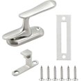 thumbnail image 2 of Door Latch Rotating Latch Stainless Steel Look Window - High Low Pin Latch Anti-Theft Door Latch Door Lock, Stainless Steel Door Hardware, Fits Most D, 2 of 4