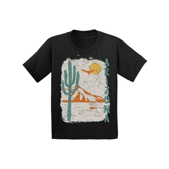 Arizona Shirt for Kids - Age 6 to 15 Years - AZ State USA - Youth Graphic Novelty Souvenir