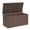 Brown, variant on Outdoor Storage Box, Lockable 120 Gallon Deck Delivery Box Waterproof, Resin Patio Storage Bin for Pool Accessories Cushion Furniture, Garden Tools, UV-Resistant Outside