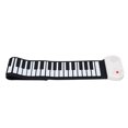 thumbnail image 1 of Roll Up Piano, Foldable Piano Keyboard High Sensitivity 49 Keys  for Beginners for Daily Teaching Practice, 1 of 7