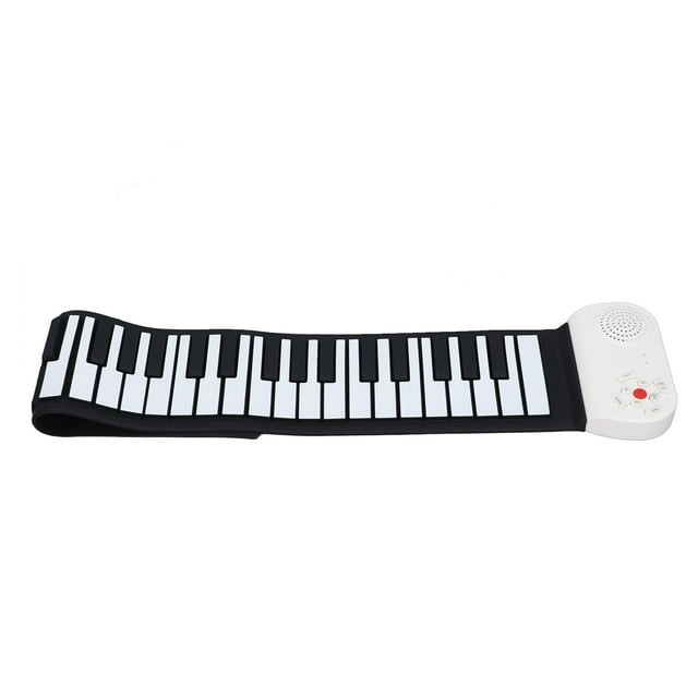Roll Up Piano, Foldable Piano Keyboard High Sensitivity 49 Keys for Beginners for Daily Teaching Practice