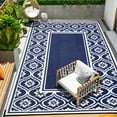 HUGEAR Outdoor Rugs for Patios Clearance 5'x8' Waterproof Area Rugs