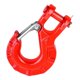 thumbnail image 4 of de cabrestante Ton piezas accesorios prácticos profesional de alta resistencia aleación de acero remolque horquilla deslizante Rojo Soledad Gancho de cabrestante, 4 of 8