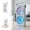 B, variant on YIJIA LED Color Light Dual Fan Desktop Cooler USB Rechargeable Portable Indoor Air Circulation Fan 6.50x2.56x5.51 Inches 1 Unit
