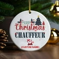 thumbnail image 3 of 2025 Coworkers Christmas Tree Decorations for Office Ceramic Ornament Gift Ideal for Women Coworker,Friends,Teachers,Work Bestie, Chauffeur Ornament Zueiiw (Chauffeur), 3 of 4