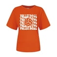 thumbnail image 3 of TIANZEN T Shirts Women Volleyball Shirts Volleyball Team Tee Tops Volleyball Graphic Casual Short Sleeve Shirts Womens Top Extra Long Sleeve T Shirt Sleeve Pack, 3 of 4