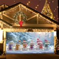 thumbnail image 4 of Feliz Navidad Fondo Navideño Fiesta De Navidad Papá Noel Fotografía Navidad Fondo De Puerta De Garaje Decoración De Fiesta 7 * 16 Pies., 4 of 6