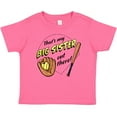 thumbnail image 3 of Inktastic That's My Big Sister out There Softball Boys or Girls Baby T-Shirt, 3 of 5