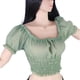 thumbnail image 1 of Vogacara 1 Juego de figuras de acción 1/6, modelos de figuras de mujeres realistas simples, camisa con arrugas, disfraz desmontable de belleza para Muñecas y casas de muñecas verde Vogacara FN001635-04, 1 of 5