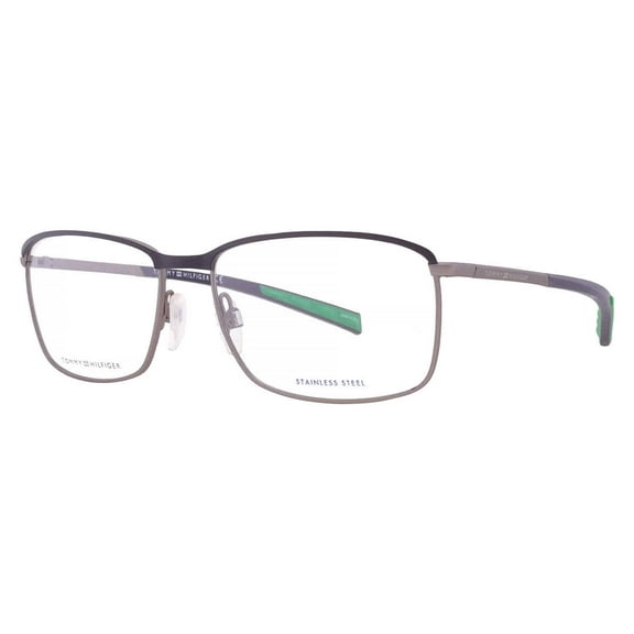 Tommy Hilfiger Demo Rectangular Men's Eyeglasses TH 1954 02QX 56