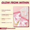 thumbnail image 2 of Sunday Essence: Here for Glow Collagen Sheet Mask 5 Ct, 2 of 6
