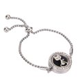 thumbnail image 3 of Stainless Steel Aromatherapy Locket Bracelet, Aromatherapy Locket Bracelet Stylish Adjustable  For Graduation For Daily Wear For Thanksgiving Party, 3 of 8