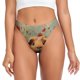 thumbnail image 1 of Fotbe Rose Cute Guinea Pig Tanga Sin Costuras para Mujer con Estampado – Panties Invisibles, Transpirables y Cómodos para Uso Diario-Large, 1 of 6