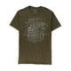 thumbnail image 1 of SONOMA life+style - Camiseta gráfica para hombre con diseño de whisky Old Raven, marrón, mediano SONOMA life+style Camiseta gráfica, 1 of 2