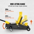 thumbnail image 3 of VEVOR Floor Jack, 2 Ton Low Profile Floor Jack Heavy Duty Single Piston Hydraulic Pump, 3 of 9